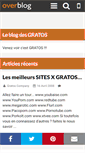 Mobile Screenshot of gratos.over-blog.com