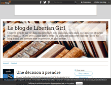 Tablet Screenshot of liberiangirl.over-blog.com
