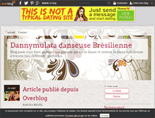 Tablet Screenshot of dannymulata.over-blog.com