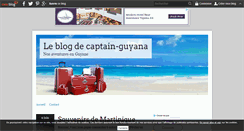 Desktop Screenshot of captain-guyana.over-blog.com