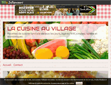 Tablet Screenshot of lacuisineauvillage.over-blog.com