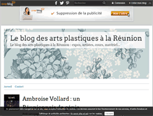 Tablet Screenshot of lesartsplastiquescestfantastique.over-blog.fr
