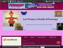 Tablet Screenshot of creationsoceanelys.over-blog.com