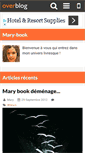 Mobile Screenshot of mary-book.over-blog.fr