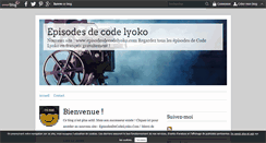 Desktop Screenshot of episodesdecodelyoko.over-blog.fr