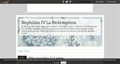 Desktop Screenshot of nephilimlaredemption.over-blog.com