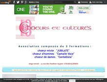 Tablet Screenshot of choeurs.et.cultures.over-blog.fr