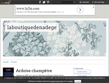 Tablet Screenshot of laboutiquedenadege.over-blog.com