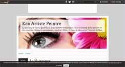 Desktop Screenshot of kco-artiste-peintre.over-blog.com