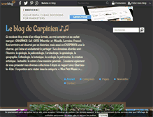 Tablet Screenshot of carpinien.over-blog.com