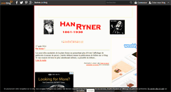 Desktop Screenshot of hanryner.over-blog.fr