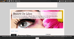 Desktop Screenshot of beautedeliloo.over-blog.com