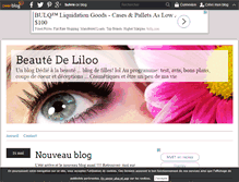 Tablet Screenshot of beautedeliloo.over-blog.com