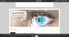 Desktop Screenshot of porte-folio.over-blog.com