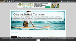 Desktop Screenshot of cotedebeautecyclisme.over-blog.com