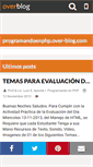 Mobile Screenshot of programandoenphp.over-blog.com