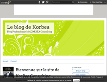 Tablet Screenshot of korbea-consulting.over-blog.com