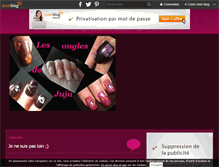 Tablet Screenshot of les.ongles.de.juju.over-blog.com