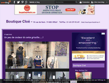 Tablet Screenshot of boutiquecloe.over-blog.com