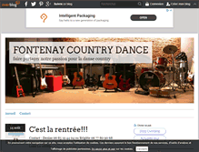 Tablet Screenshot of fontenay.country.dance.over-blog.com