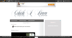 Desktop Screenshot of chikiboo.over-blog.fr