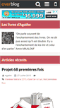 Mobile Screenshot of leslivresdagathe.over-blog.com