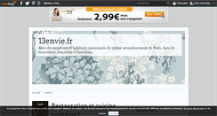 Desktop Screenshot of 13envie.over-blog.fr