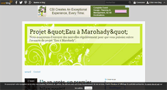 Desktop Screenshot of eau-marohady.over-blog.com
