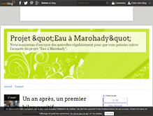 Tablet Screenshot of eau-marohady.over-blog.com