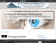 Tablet Screenshot of maximechataignier.over-blog.com