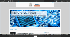 Desktop Screenshot of clavier-arabe-virtuel.over-blog.com