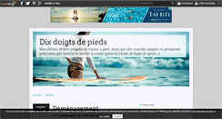 Desktop Screenshot of dixdoigtsdepieds.over-blog.com