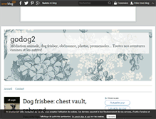 Tablet Screenshot of godog2.over-blog.com