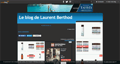 Desktop Screenshot of laurent.berthod.over-blog.fr