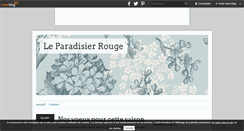 Desktop Screenshot of leparadisierrouge.over-blog.com