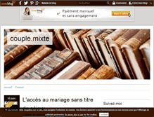 Tablet Screenshot of couple.mixte.over-blog.com