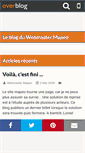 Mobile Screenshot of mapeo.over-blog.fr