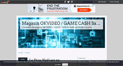 Desktop Screenshot of okvideo-gamecash-sable.over-blog.com