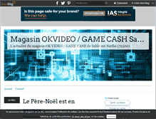 Tablet Screenshot of okvideo-gamecash-sable.over-blog.com