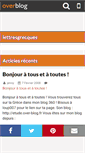 Mobile Screenshot of lettresgrecques.over-blog.fr