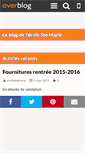 Mobile Screenshot of ecolestemariecormeilles.over-blog.com