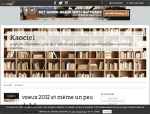Tablet Screenshot of kaociel.over-blog.com