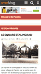 Mobile Screenshot of histoire-de-pantin.over-blog.com