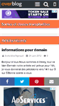 Mobile Screenshot of alicereynaud.over-blog.com