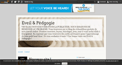 Desktop Screenshot of eveiletpedagogie.over-blog.com