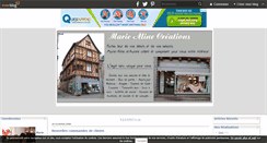 Desktop Screenshot of mariealinecreation.over-blog.com
