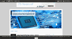Desktop Screenshot of concourscvalence.over-blog.com