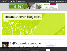 Tablet Screenshot of amamain.over-blog.com