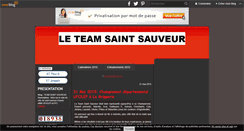 Desktop Screenshot of leteamsaintsauveur17.over-blog.fr