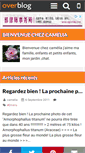 Mobile Screenshot of fleurdecamelia.over-blog.com